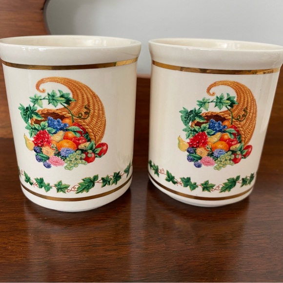 Thanksgiving Candle Votives - Picture 1 of 2